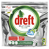 Dreft Platinum Dishwasher tablets All-in-One 21 pieces