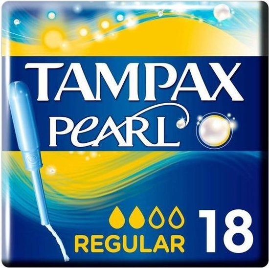 Tampax pearl compact regular 18 pcs