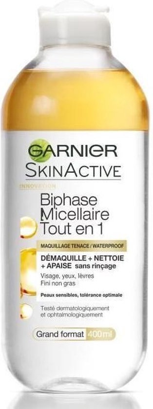 GARNIER Skin Active - Eau micellaire biphasique - 400 ml