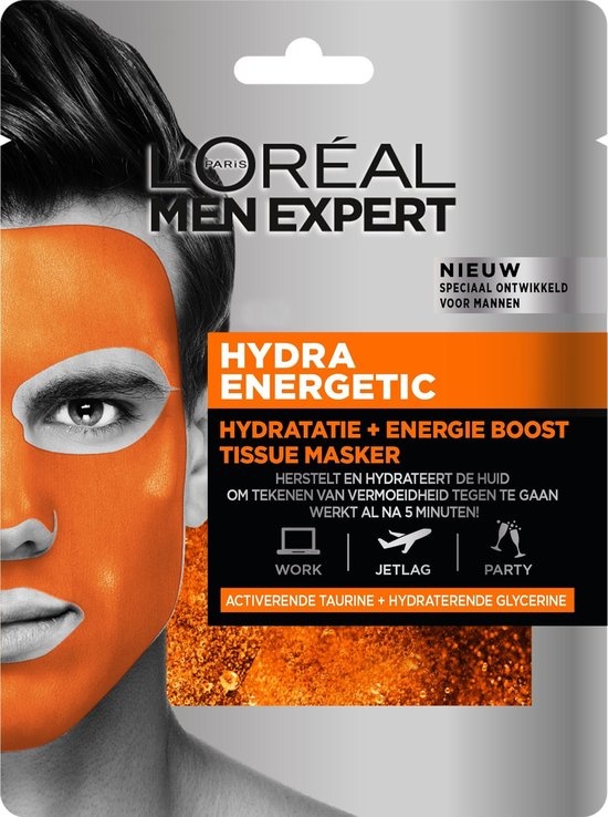 L'Oréal Men Expert Hydra Energetic Gezichtsmasker