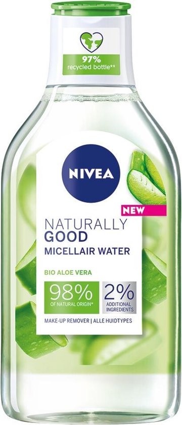 NIVEA Naturally Good Eau Micellaire à l'Aloe Vera Bio - 400 ml