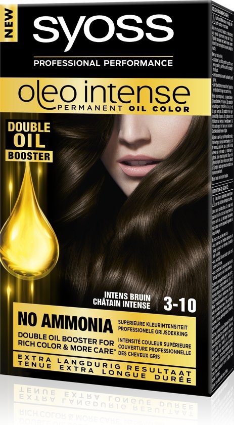 Color Oleo Intense 3-10 Intense Brown Hair Dye - Packaging damaged