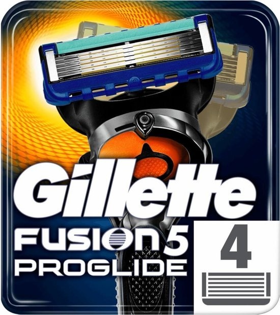 Gillette Fusion5 ProGlide Rasierklingen Herren - 4 Stk