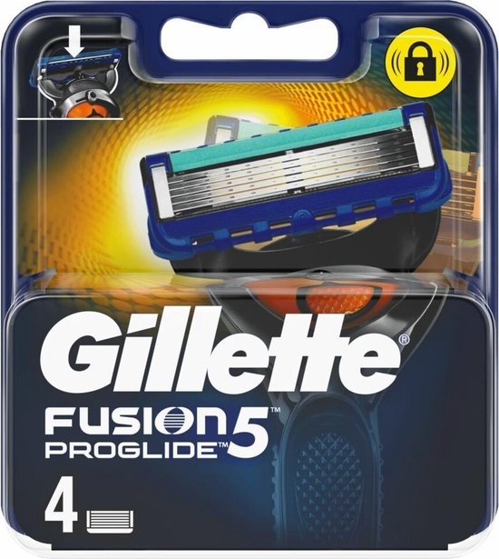 Gillette Fusion5 ProGlide Rasierklingen Herren - 4 Stk