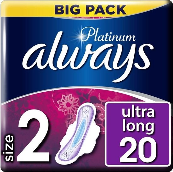 Always Cotton Protection - Night Sanitary Towels With Wings - 16 pcs -  Onlinevoordeelshop