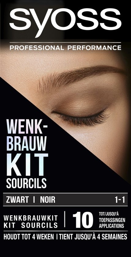 Teinte sourcils SYOSS 1-1 Teinte sourcils noire