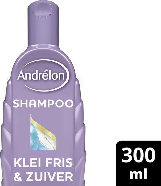 Shampooing à l'argile fraîche et pure Andrelon - 300 ml