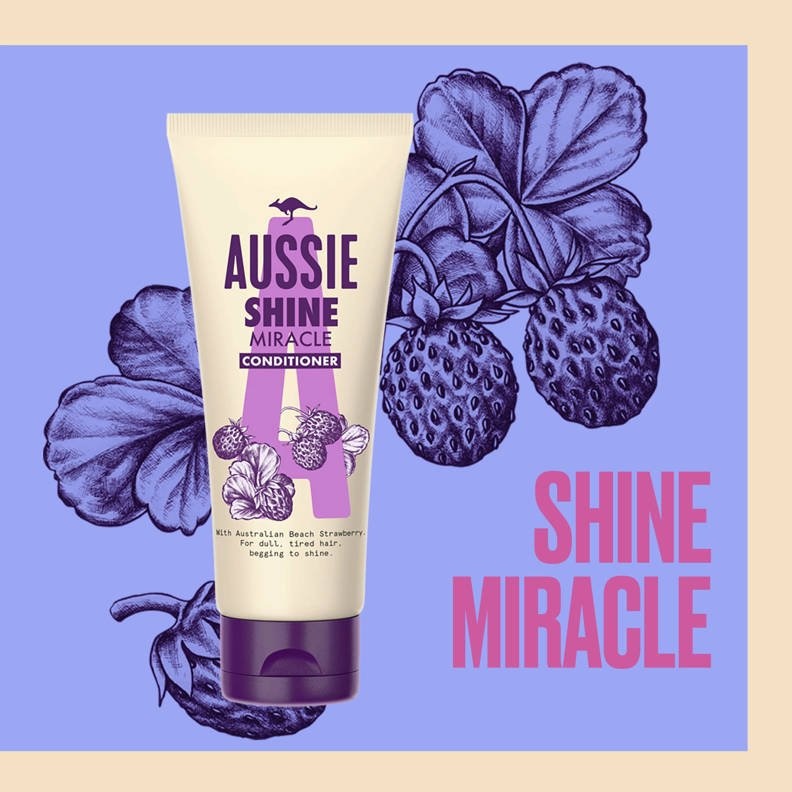 Aussie Miracle Shine Conditioner - 200ml