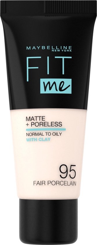 Maybelline Fit Me Matte & Poreless Foundation - 95 Fair Porcelain