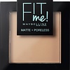 Maybelline Fit Me Matte & Poreless - 120 Classic Ivory - Gezichtspoeder