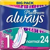 Serviettes hygiéniques Always Platinum Normal 24 pièces