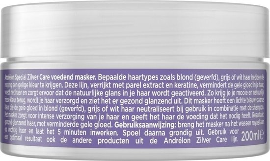 Andrelon Special Nourishing Mask Silberpflege - 200 ml