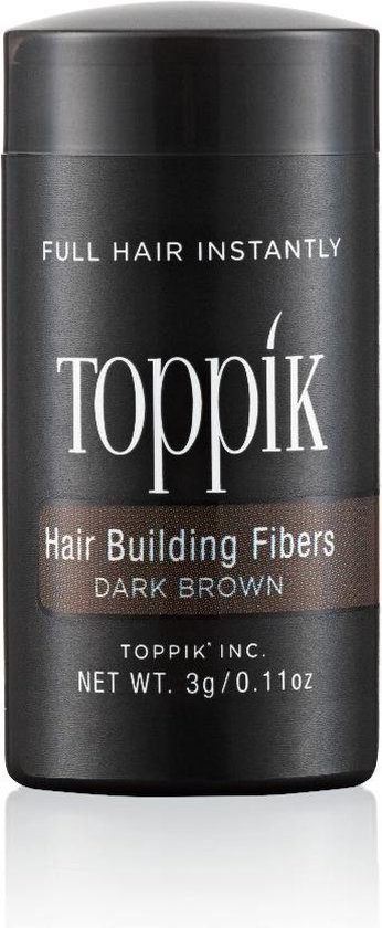 Toppik Hair Building Fibers Travel (3 gram) - Donkerbruin