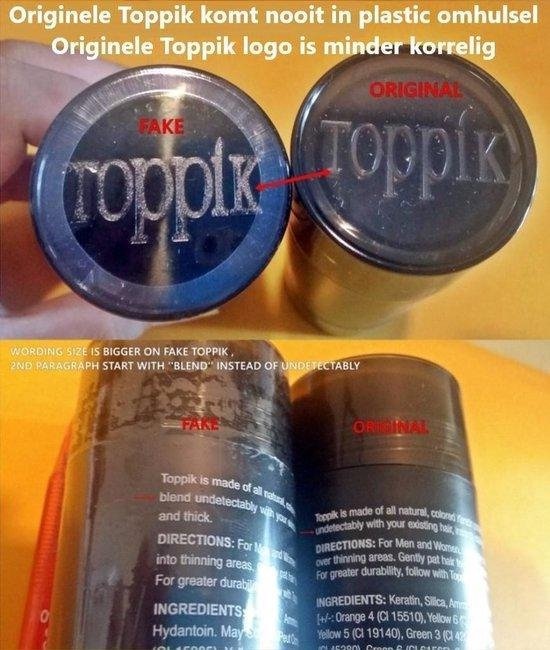 Toppik Hair Building Fibers Travel (3 grams) - Dark brown