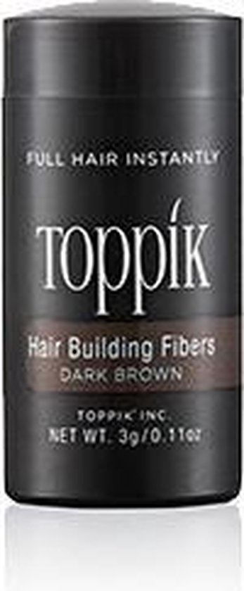 Toppik Hair Building Fibers Travel (3 Gramm) - Dunkelbraun