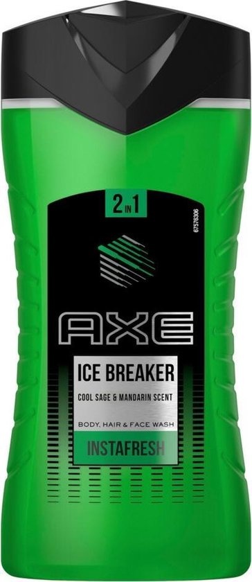 Ax - 2In1 Body & Hair Wash Shower Gel & Ice Shampoo