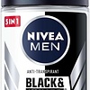 Nivea Men Deodorant Roller Unsichtbarer ultimativer Aufprall Schwarz & Weiß 50 ml