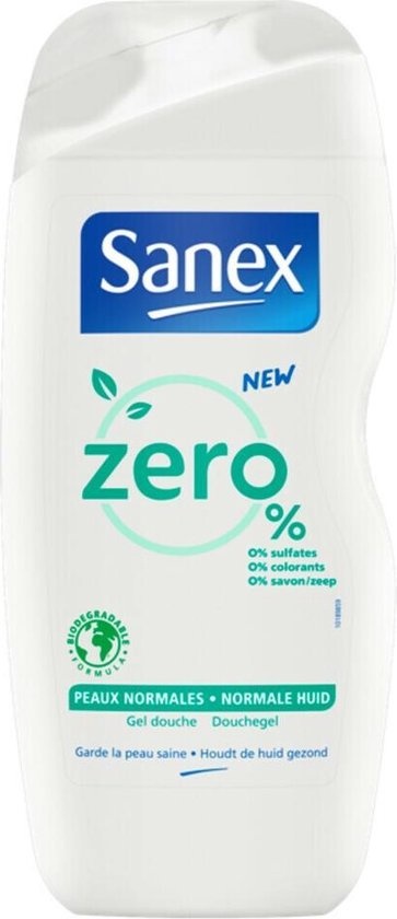 Sanex Gel Douche Zéro% Peau Normale 250 ml