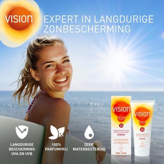 Vision Gesichtsflüssigkeit - Sonnenschutz - Lichtschutzfaktor 30 - 50 ml