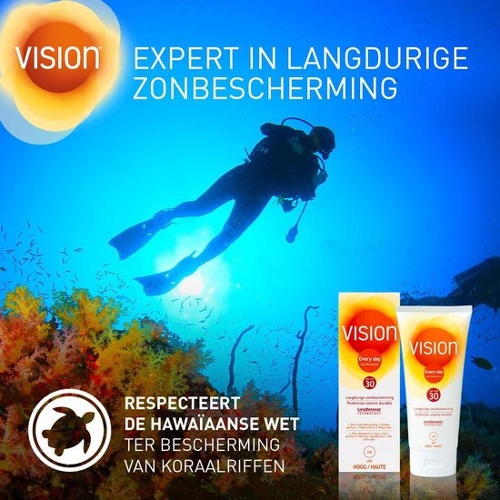 Vision Gesichtsflüssigkeit - Sonnenschutz - Lichtschutzfaktor 30 - 50 ml