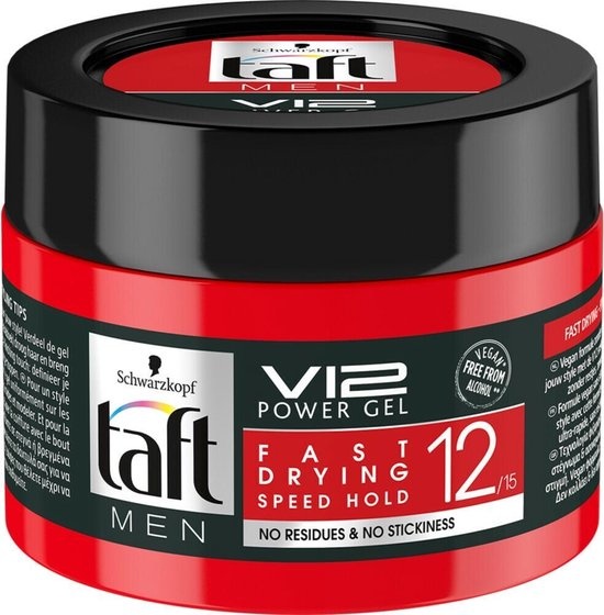 Taft Men Power Gel V12 Halten Sie 12 - 250 ml