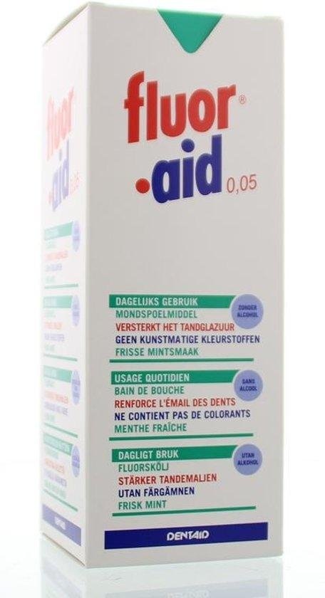 0,05 Mundwasser - 500 ml - Verpackung beschädigt