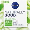 Nivea Naturally Good Day Cream - 50 ml - with Organic Aloe Vera - Packaging damaged