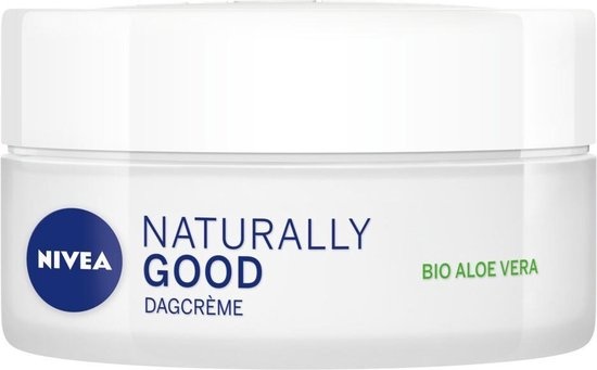 Nivea Naturally Good Day Cream - 50 ml - with Organic Aloe Vera - Packaging damaged