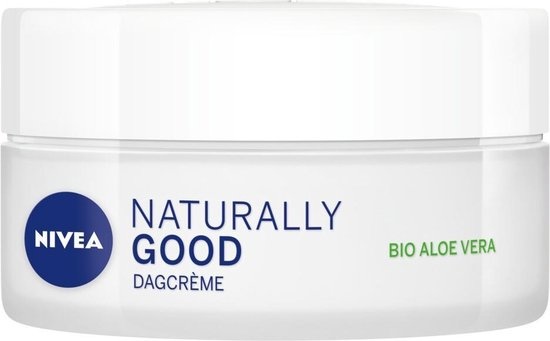 Nivea Naturally Good Dagcrème - 50 ml - met Biologische Aloë Vera - Verpakking beschadigd