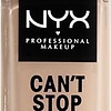 NYX Professional Make-up kann nicht aufhören wird nicht aufhören Foundation mit vollständiger Abdeckung - CSWSF02 Alabaster - Foundation - 30 ml