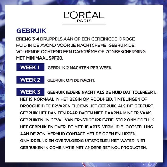 L'Oréal Paris Laser X3 Reines Retinol Nachtserum
