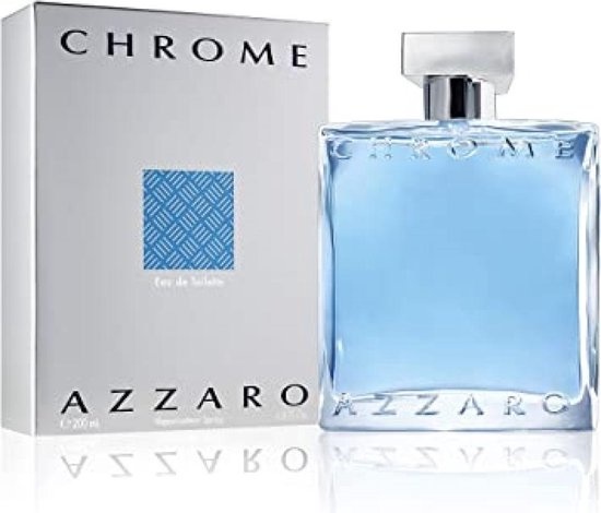 Azzaro Chrome 200 ml - Eau de Toilette - Parfum Homme