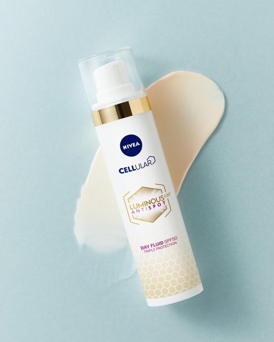 NIVEA Cellular Luminous Dagcrème Anti-Pigment  SPF50 -  Bescherming tegen Pigmentatie & Photo-aging - 40ml