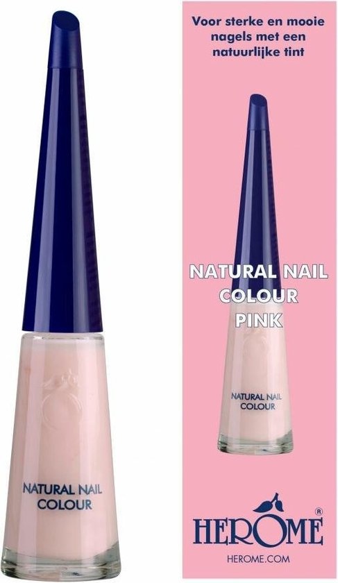 Herôme Natural Nail Colour Pink 10ml