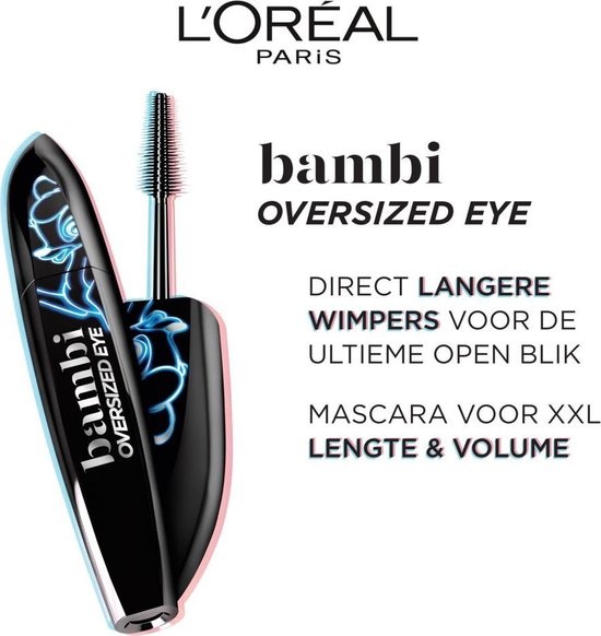L'Oréal Paris Bambi XXL Mascara Oversized Eye Noir Mascara Volume & Longueur 8,9 ml