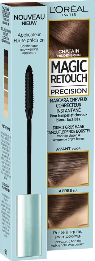 Mascara de précision Magic Retouch de L'Oréal Paris - Marron moyen