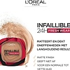 L'Oréal Paris - Infaillible 24H Fresh Wear Foundation in a Powder - 260 Golden Sun - Foundation and powder in 1
