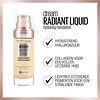 Maybelline Dream Radiant Liquid - 044 Natural Beige - Foundation Suitable for Dry Skin with Hyaluronic Acid - 30 ml