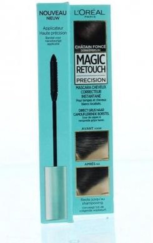 Mascara de précision L'Oréal Paris Magic Retouch - Marron foncé