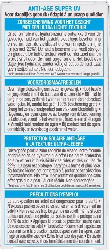 Garnier Ambre Solaire Anti-Âge Super UV SPF50