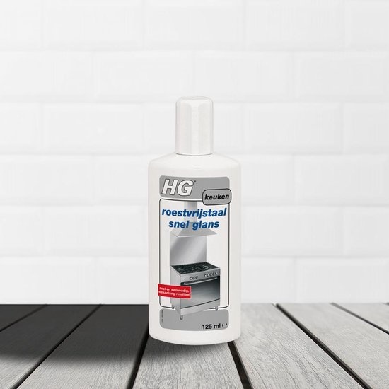 HG stainless steel protector - 125ml - quick and easy