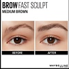 Maybelline Brow Fast Sculpt - 04 Marron Moyen - Mascara Sourcils Marron