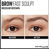 Maybelline Brow Fast Sculpt - 04 Mittelbraun - Braune Augenbrauen-Wimperntusche