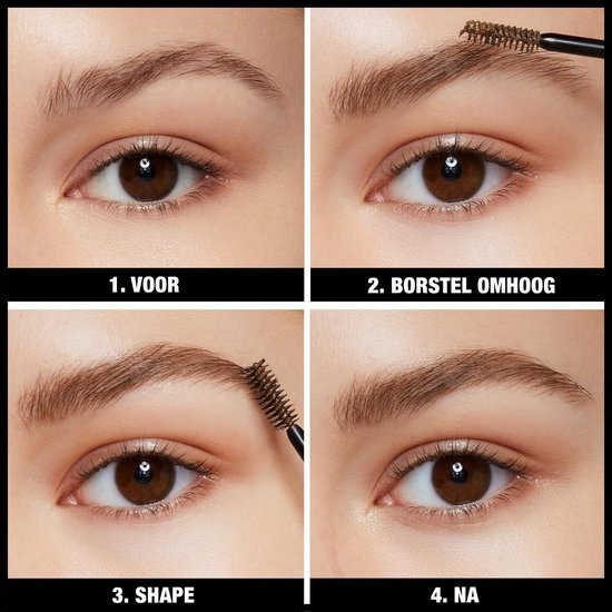 Maybelline Brow Fast Sculpt - 04 Mittelbraun - Braune Augenbrauen-Wimperntusche