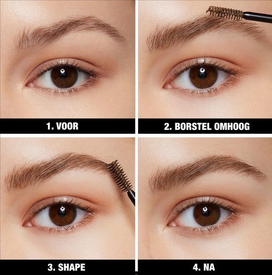 Maybelline Brow Fast Sculpt - 06 Dunkelbraun - Braune Augenbrauen-Wimperntusche