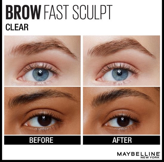 Maybelline Brow Fast Sculpt - 10 Clear - Mascara à sourcils clair