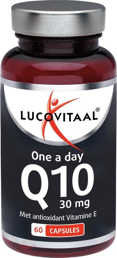 Lucovitaal One a Day Q10 30mg Voedingssupplement - 60 capsules