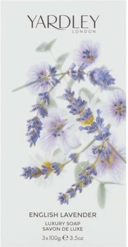 Yardley - English Lavender Zeep 3 x 100 gr