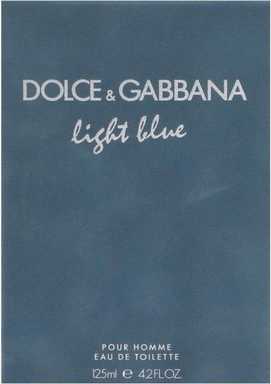 Dolce & Gabbana Light Blue 125 ml - Eau de Toilette - Men's Perfume