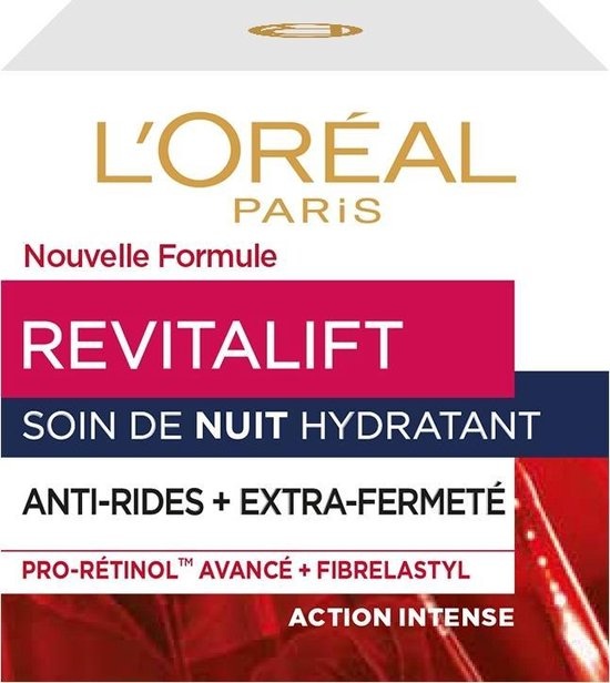 L’Oréal Paris Revitalift Nachtcrème - Anti Rimpel - 50 ml - Verpakking beschadigd